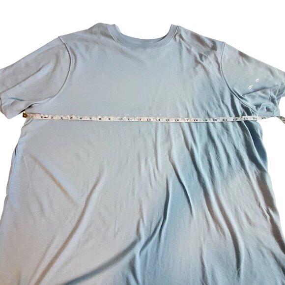 Goodfellow & Co Light Blue Every Wear Tee  Relaxed Fit For Comfort  Size XL - Picture 4 of 7